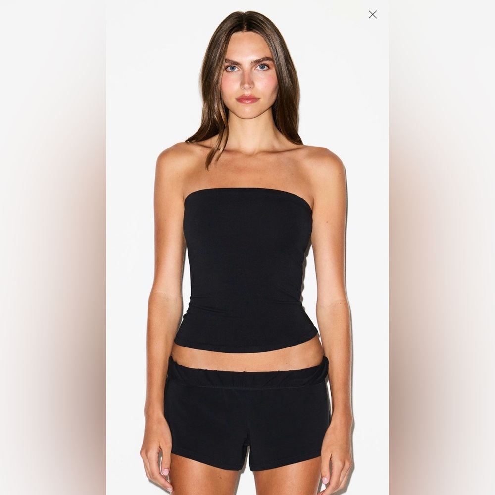 NWT SKIMS COTTON JERSEY TUBE TOP SIZE XL